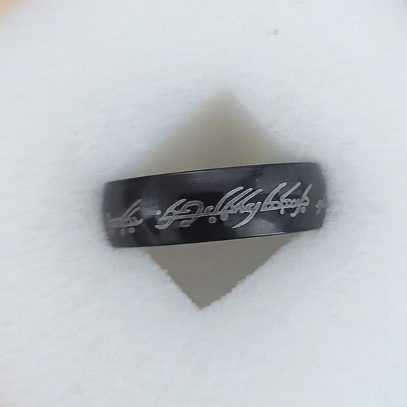 Lord Of The Rings Unisex The One Ring Size 8.5 - Picture 3 of 3